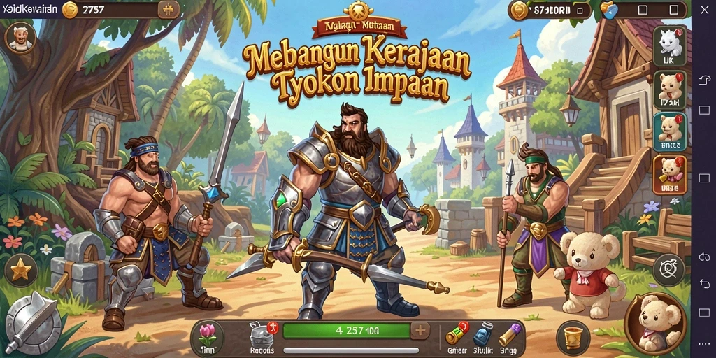 Tangkapan layar menunjukkan gameplay mendebarkan dalam 2757.