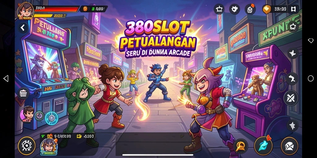 Screenshot gameplay 380SLOT yang penuh aksi dan warna.