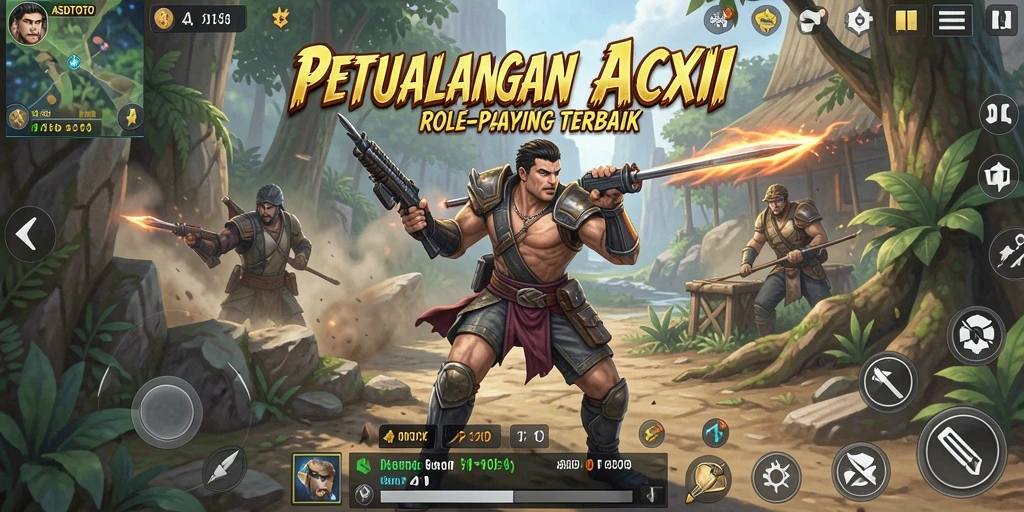 Tampilan gameplay yang menegangkan di ASDTOTO dengan aksi seru.