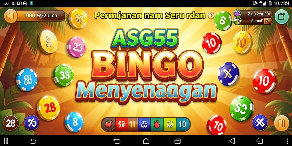 Gameplay seru Bingo dengan berbagai mode menarik.