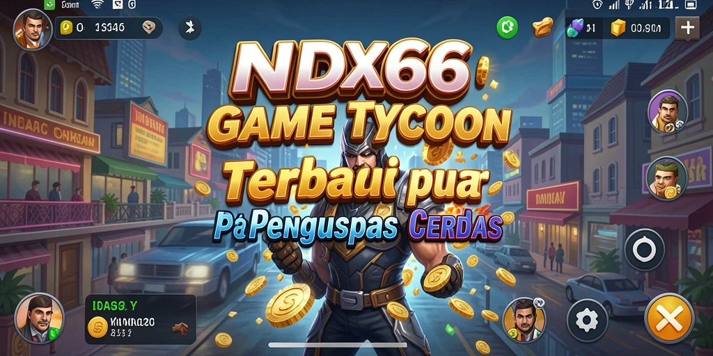 Gameplay <strong>IDX66</strong> yang seru dan menantang untuk para pengusaha.