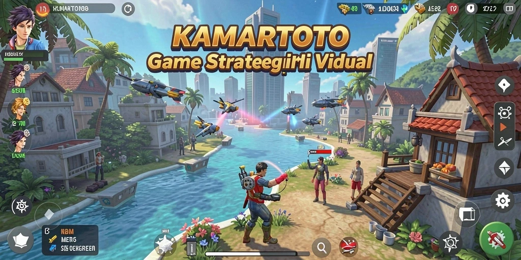 Tampilan gameplay <strong>KAMARTOTO</strong> yang menarik dan strategis.