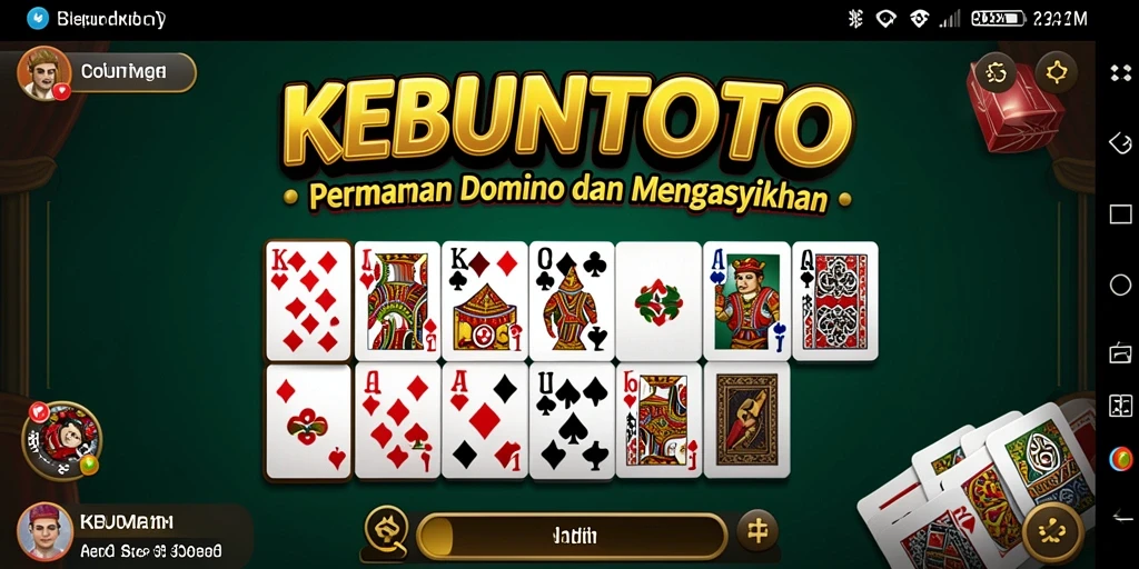 Tampilan gameplay KEBUNTOTO yang seru dan mengasyikkan.