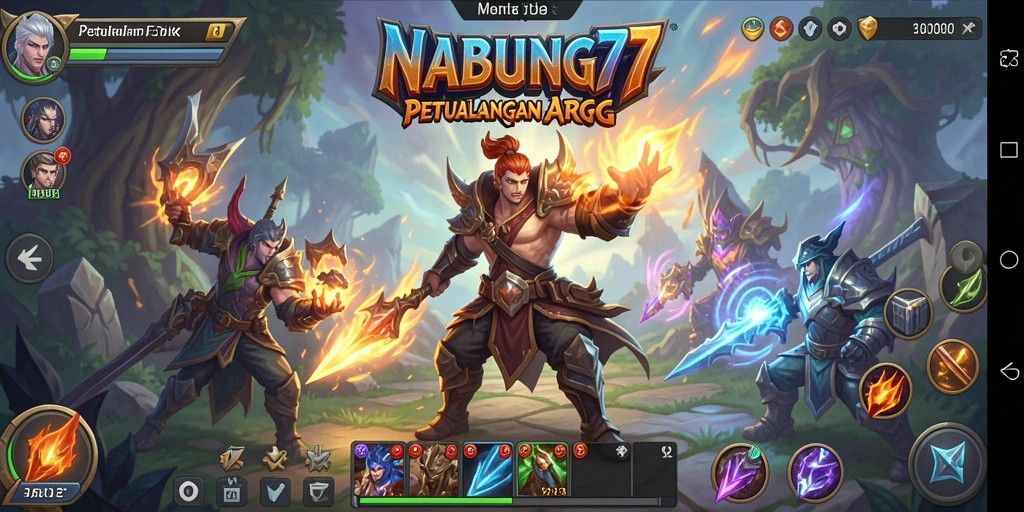 Tampilan gameplay menarik dari NABUNG77 di dunia ARPG.