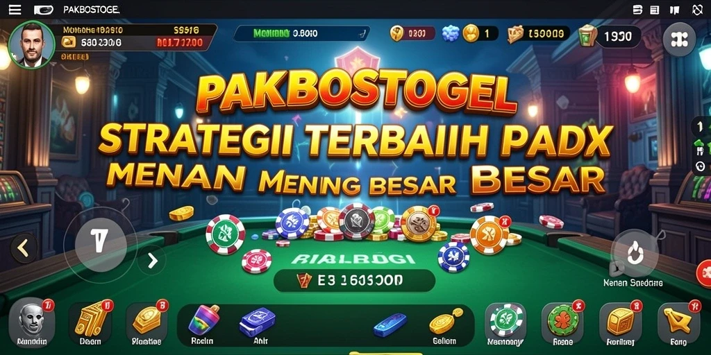 Tampilan gameplay PAKBOSTOGEL yang memikat dan penuh tantangan.