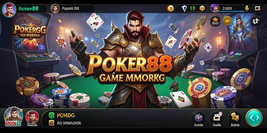Gameplay POKER88 menampilkan petualangan seru di dunia MMORPG.