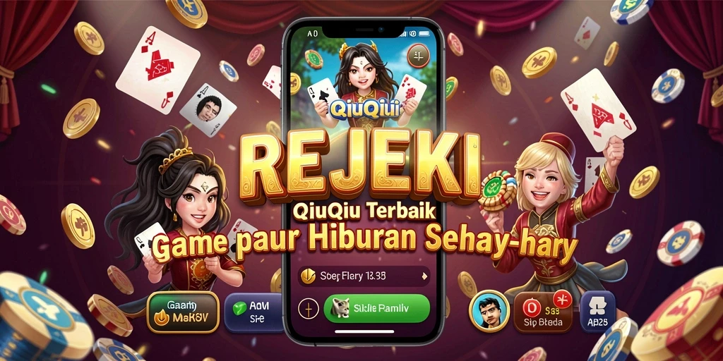 Screenshot gameplay QiuQiu yang seru dan kompetitif.