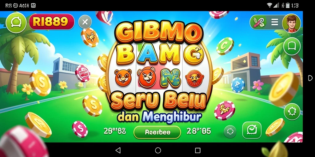 Tampilan gameplay RI889 yang mengasyikkan dan penuh warna.