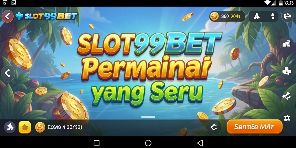 Screenshot gameplay SLOT99BET yang menampilkan keseruan permainan slot.