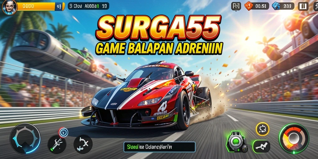 Gambaran menegangkan balapan di SURGA55 dengan grafik yang luar biasa.